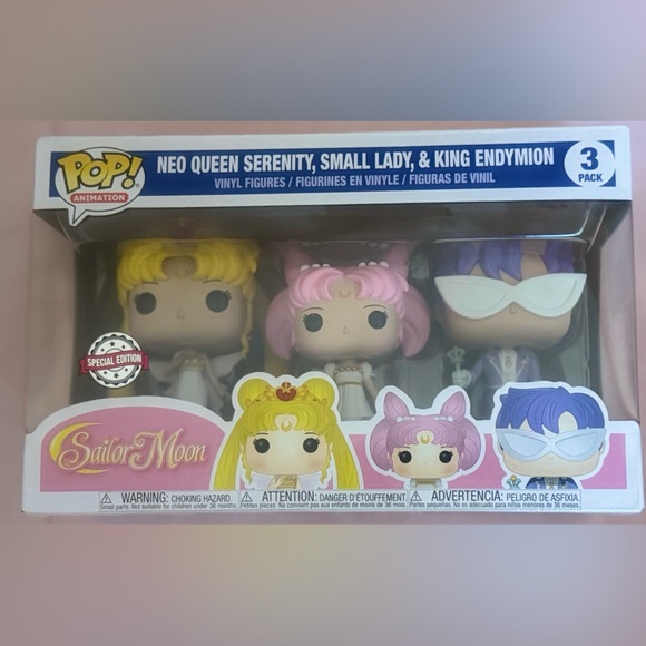 Funko Pop! Sailor Moon 3er Pack - Neo Queen Serenity! (Neuf (Voir description)) à Toffen pour CHF 60 – avec livraison | Acheter sur